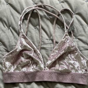 Victoria Secret PINK Velvet Bralette